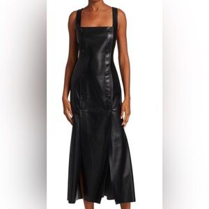 Nanushka leather dress size xs